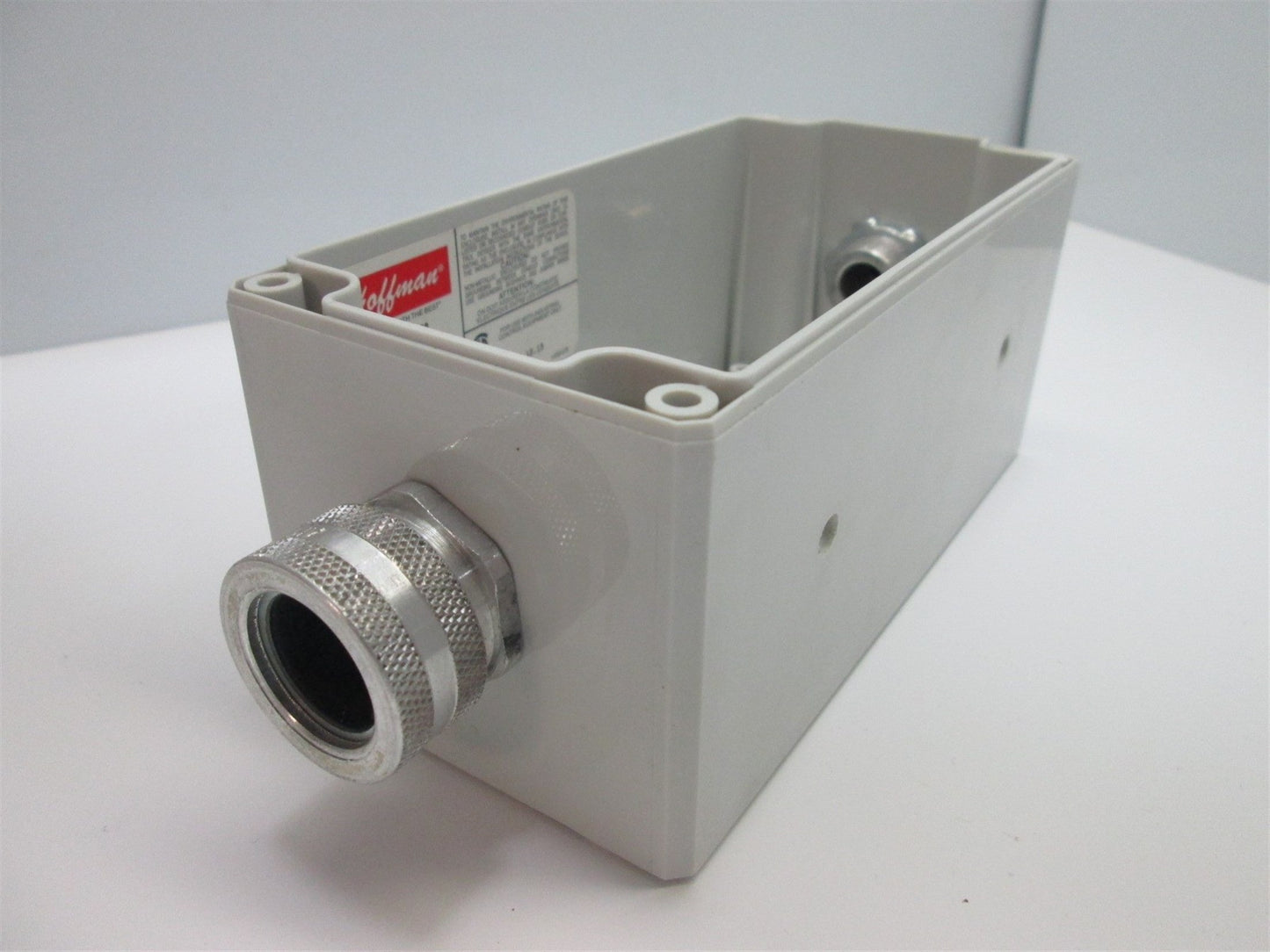 Used Hoffman Q-1689PCD J-Box Type 4X Polycarbonate Enclosure 153mm x 73mm x 79mm