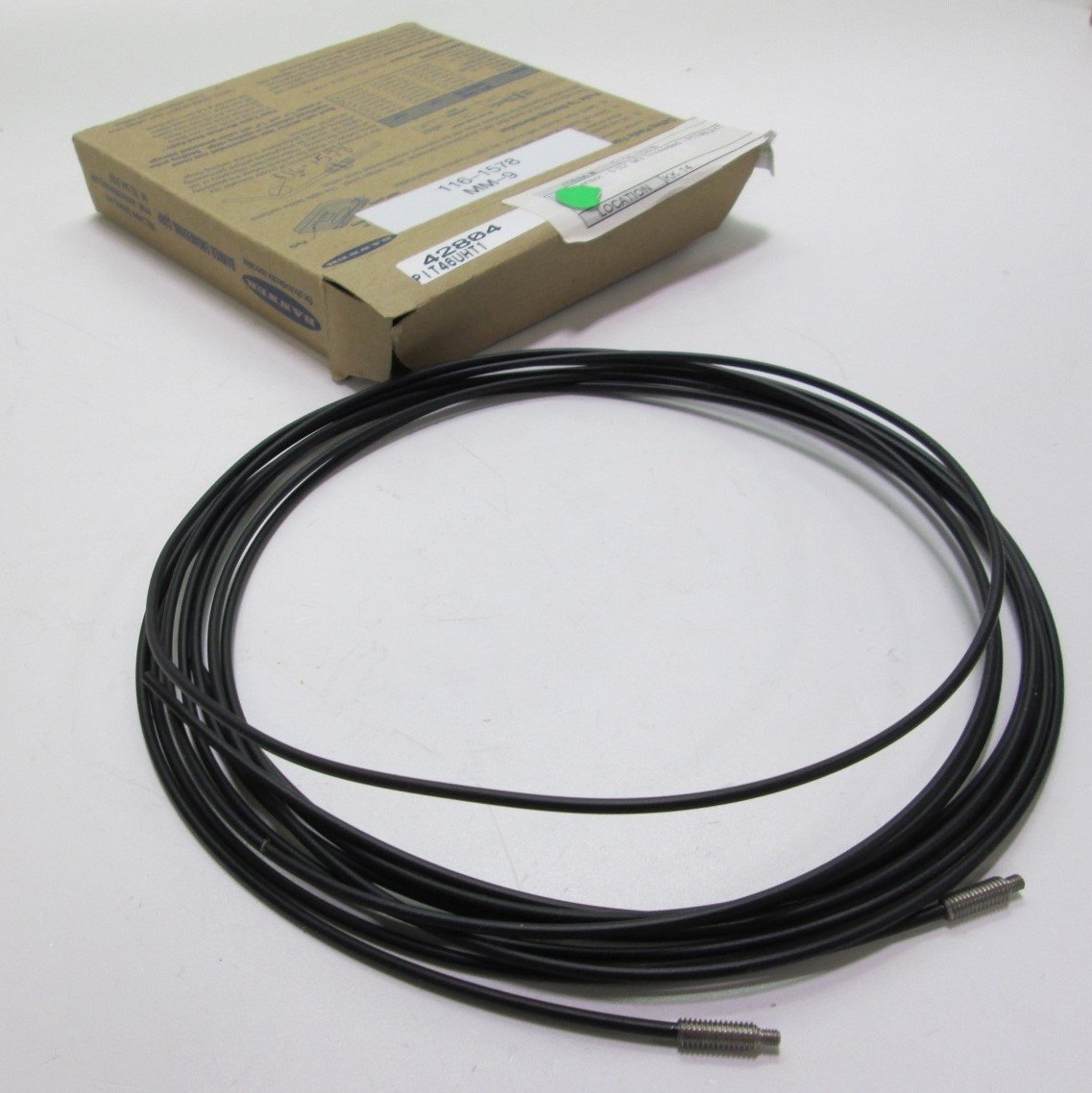 Used Banner Engineering PIT46UHT1 Fiber Optic Cable Length: 2 M Core Diameter: 1mm