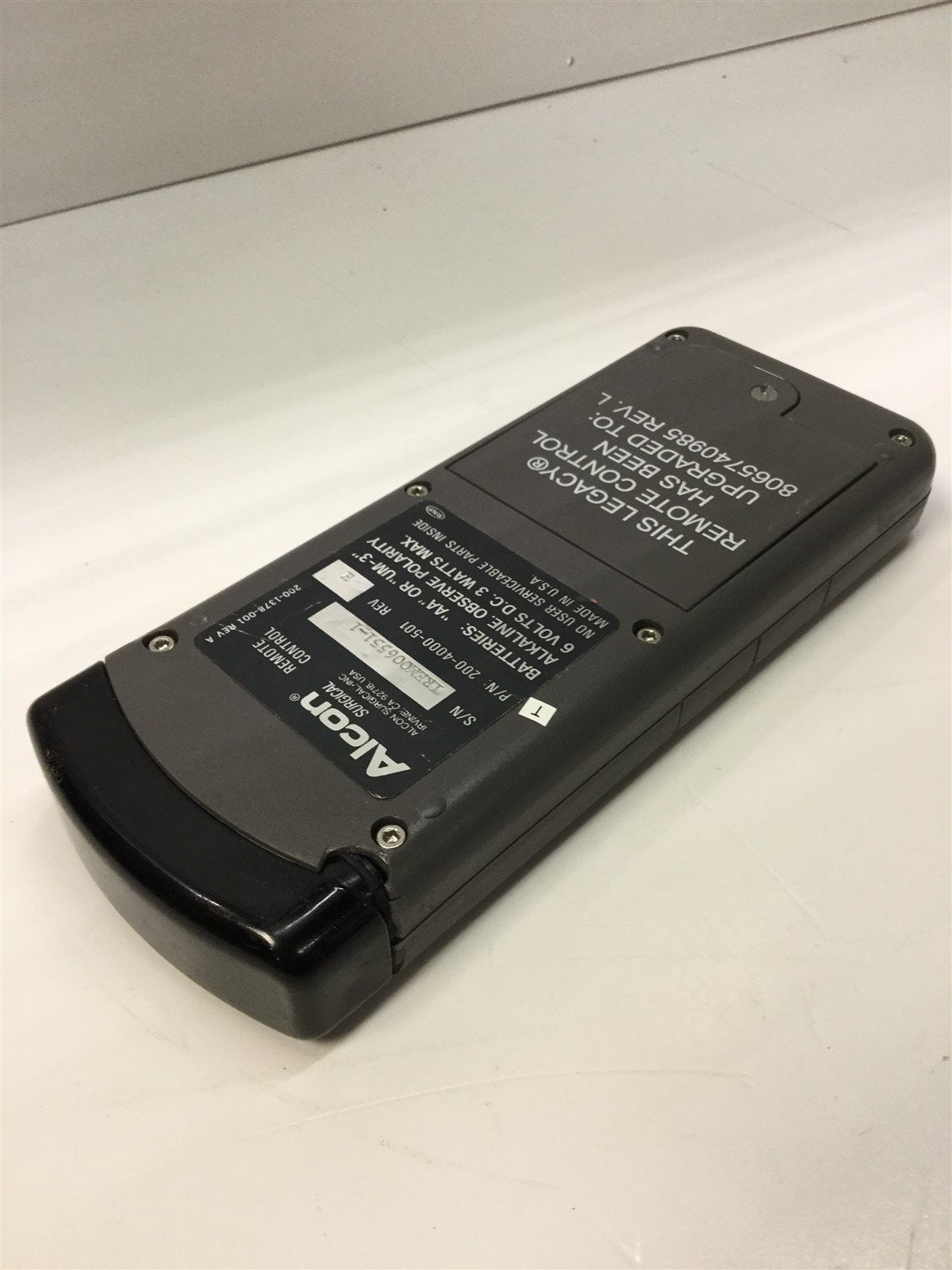 Used Alcon 200-4000-501 Legacy 20000 Remote Control 8065740985 Rev L, Tested-Working
