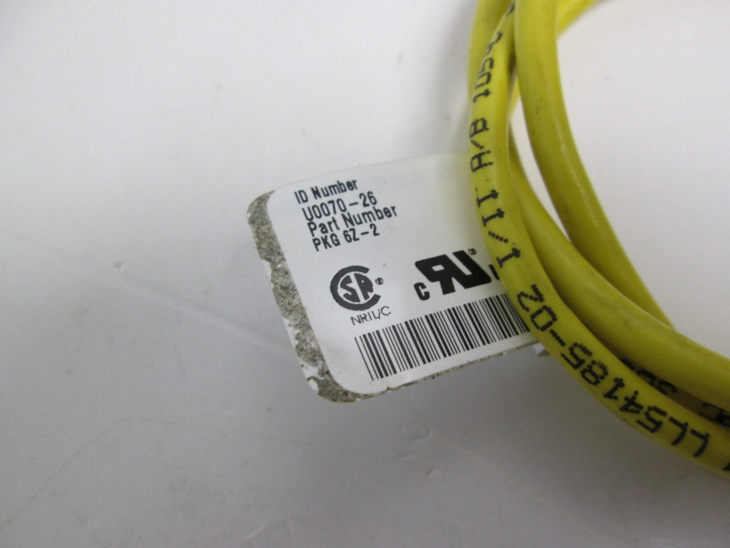 Used Banner D10BFPQ High Performance Fiber Optic Sensor, D10 Expert, 6-pin, Red