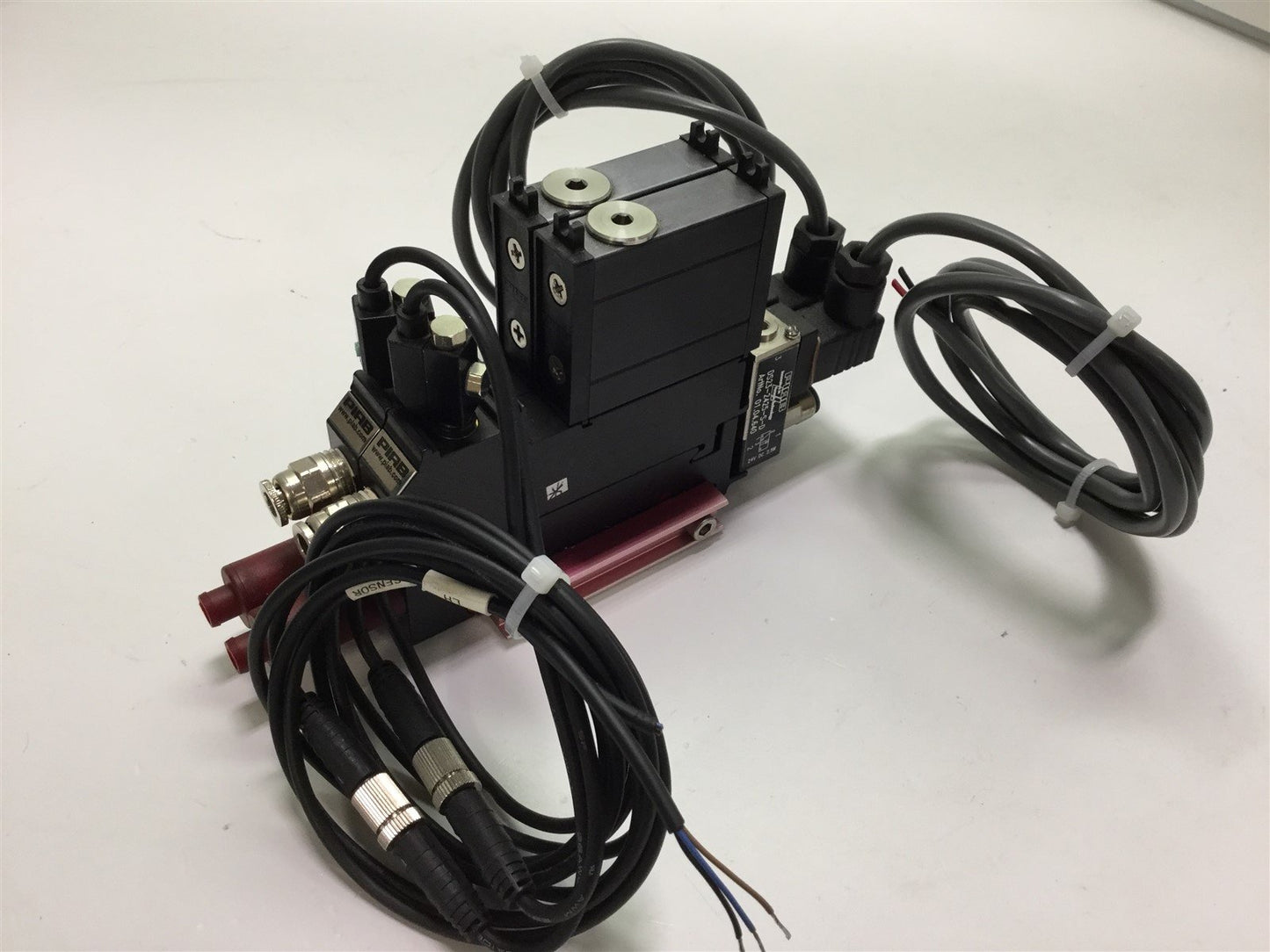 Used Piab P3010 Module Vacuum Generator w/ DS23-2425-S-D Solenoid Valve And Sensors
