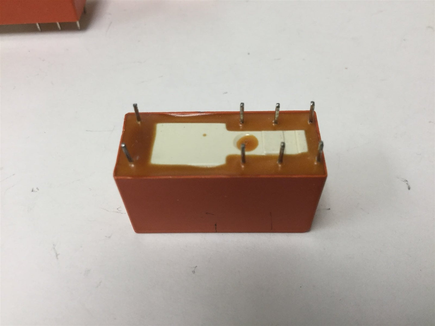 Used Lot of 6 Schrack RTE25024 Relays, DPDT, Coil: 24VDC, Contact Rating: 8A 250VAC
