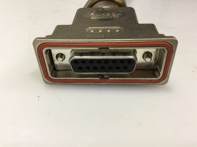 Used Festo KES-MC-1-SUB15 I/O Interface Control Cable DB15 to Flying Leads 2ft+