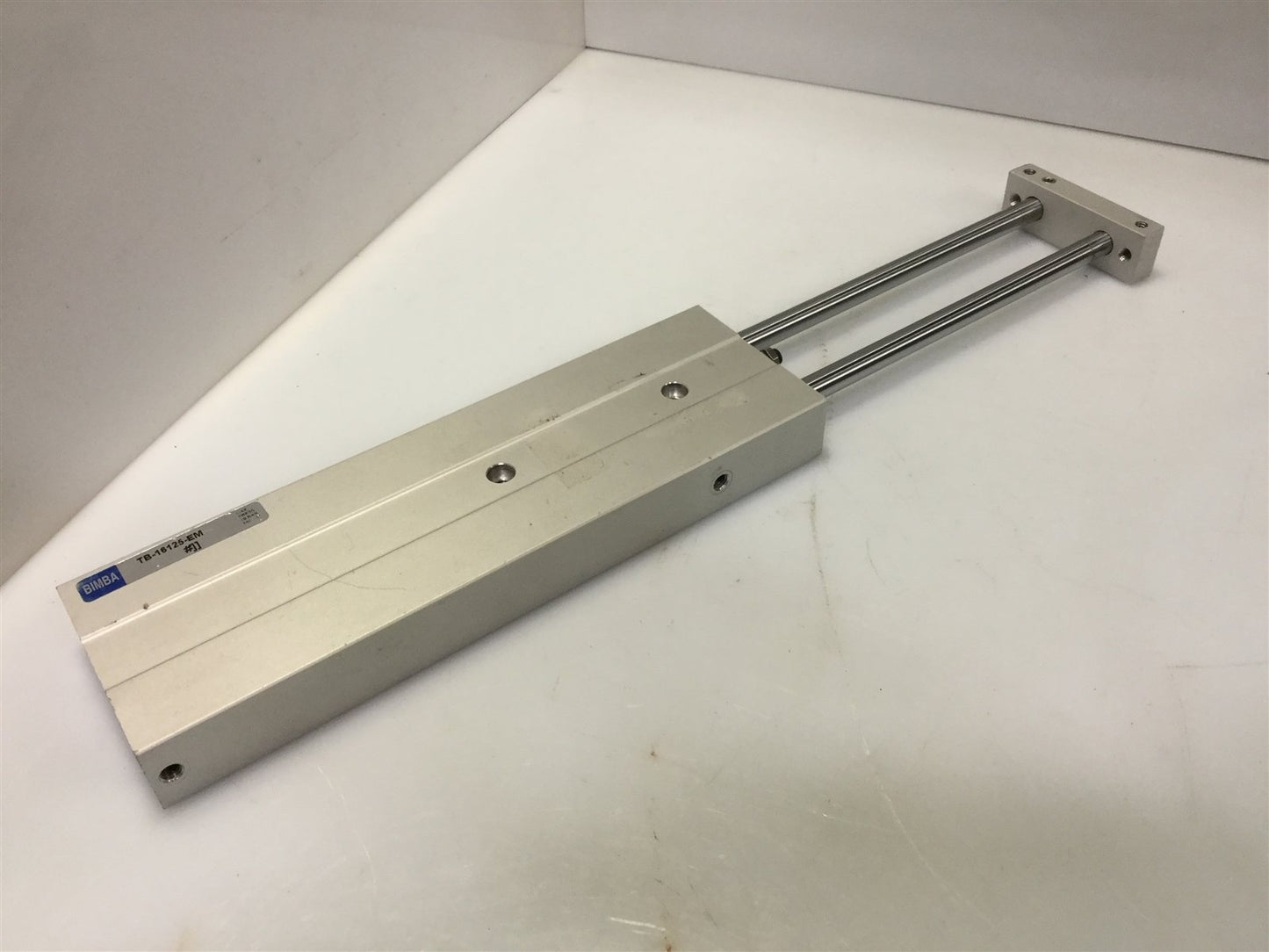 Used Bimba TB-16125 Twin Bore Table Linear Cylinder 16mm-Bore 125mm-Stroke