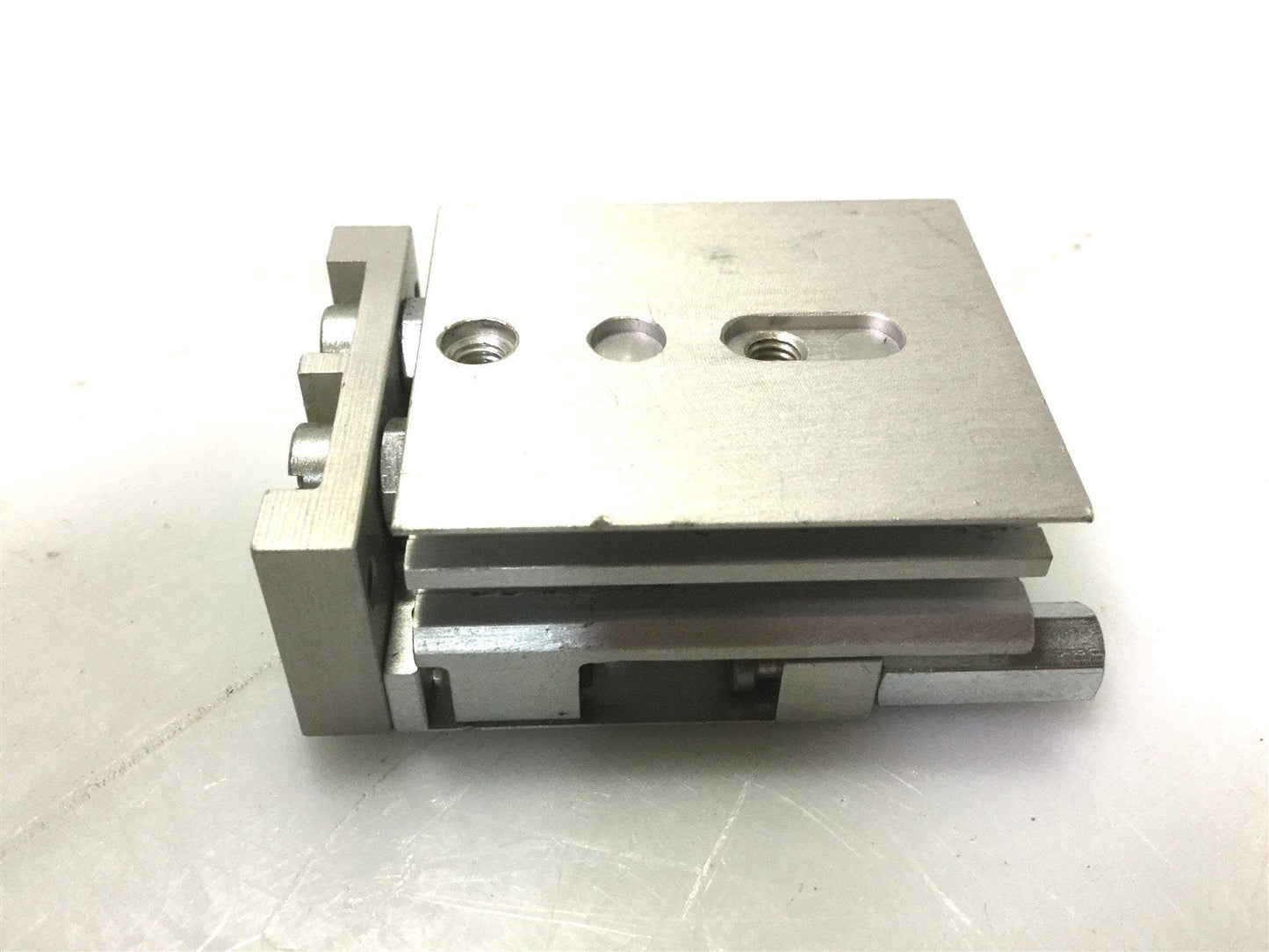 Used Festo SLT-6-10-P-A Mini Slide SLT Table Cylinder 2x6mm-Piston 10mm-Stroke