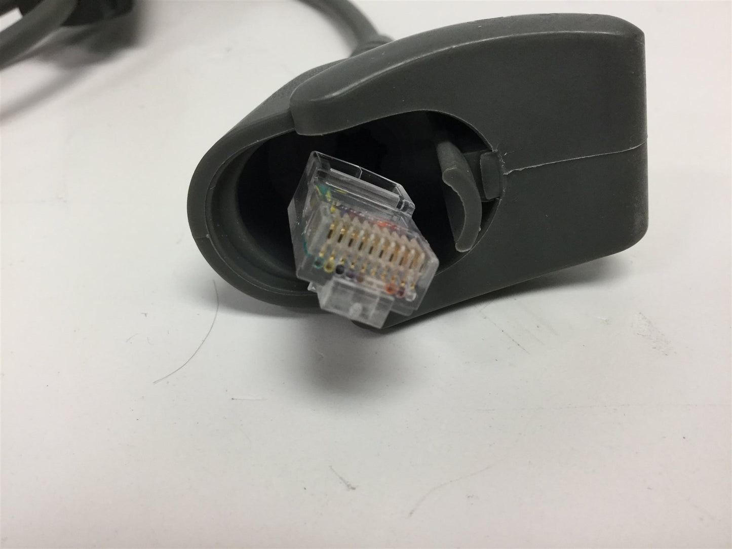 Used Lot of 2 Symbol 25-35988-20 Barcode Scanner Cables with Male/Female PS/2 Ends