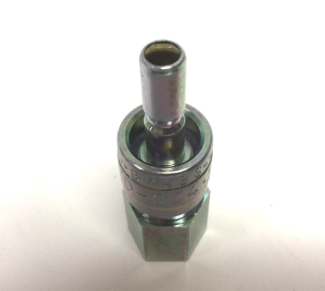 Used Lot of 4 Swagelok B-QC4-S-2PF Brass Instrumentation Quick Connect Fitting 1/8" F