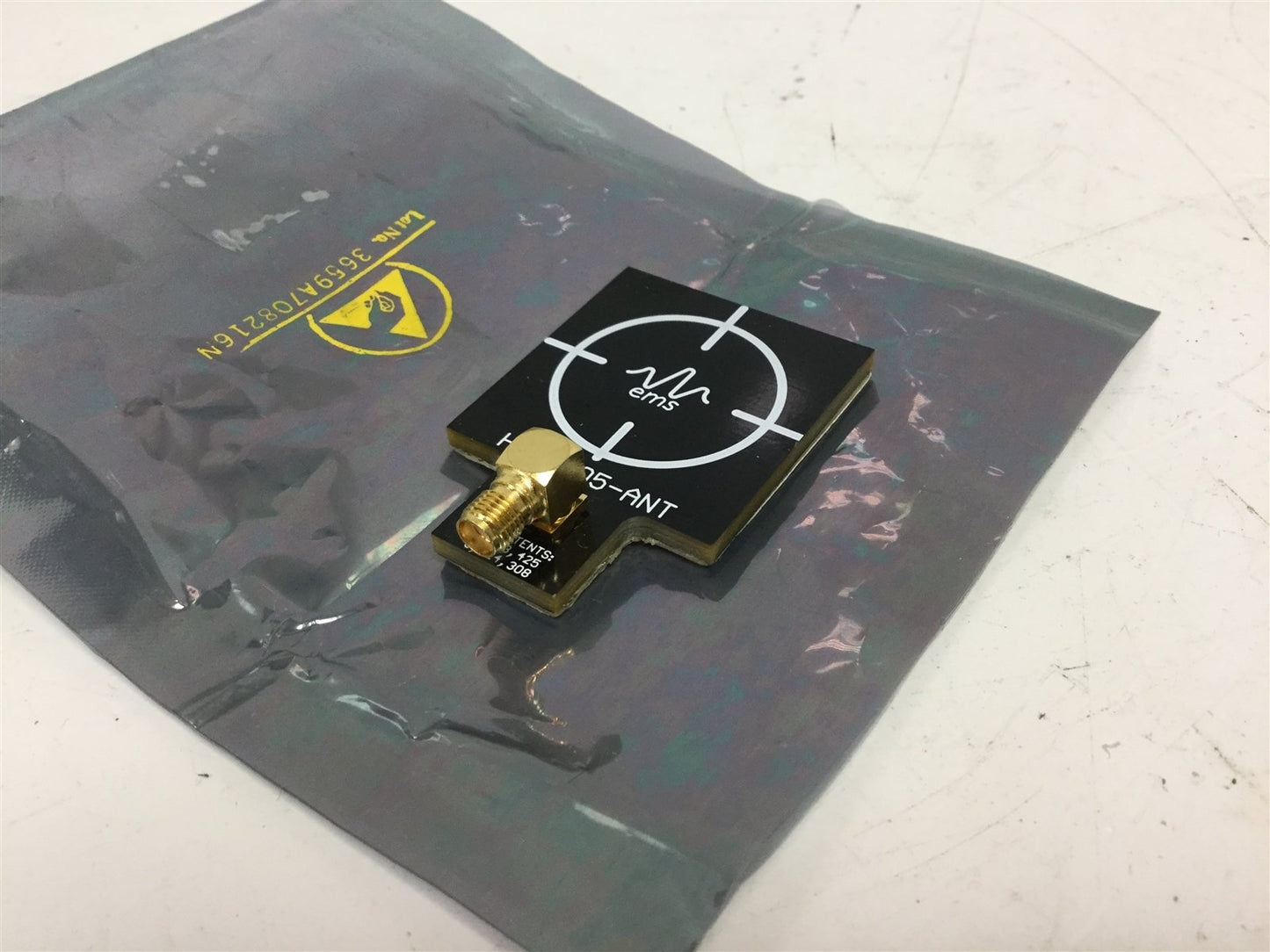 Used Escort Memory Systems Datalogic HF-0405-ANT-06 Remote Antenna 1.5" x 1.6" x 0.5"