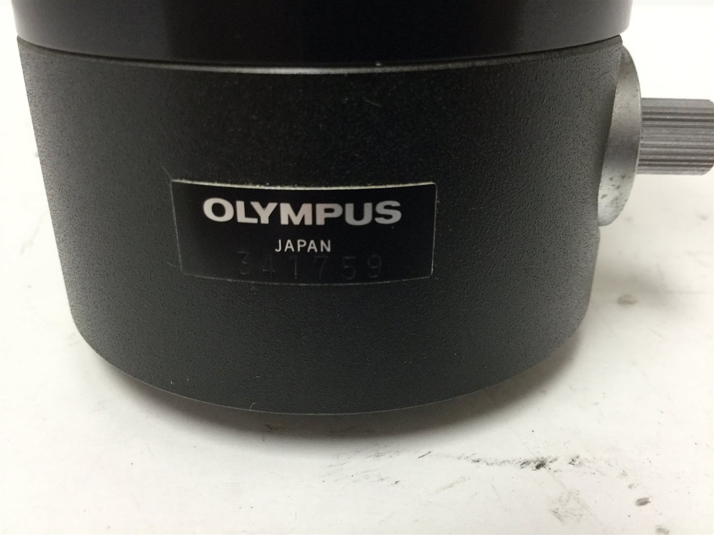 Used Olympus J73507 Scope Head, Lens, Camera Mount, Polarizing, Infinity F=180