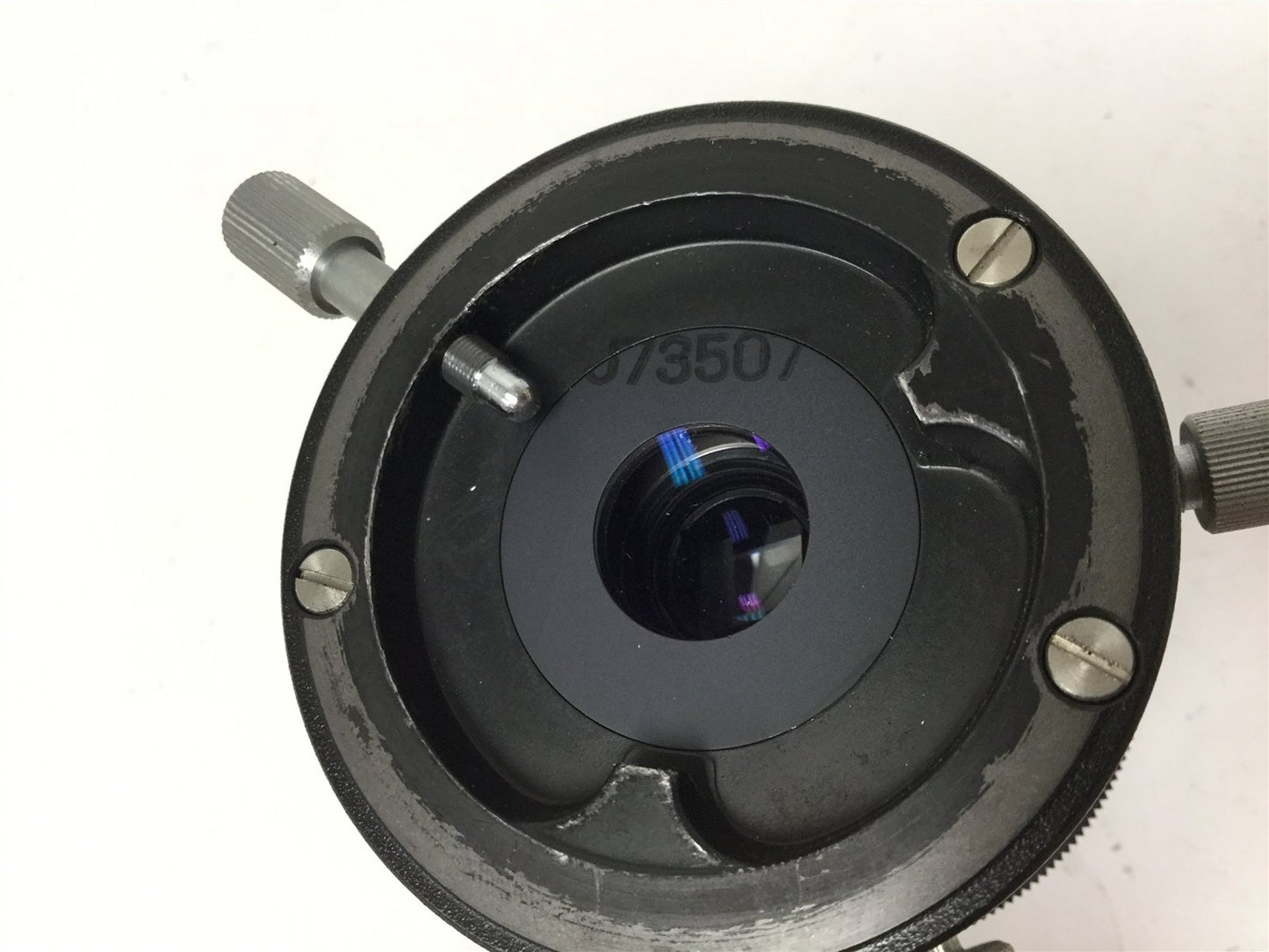 Used Olympus J73507 Scope Head, Lens, Camera Mount, Polarizing, Infinity F=180