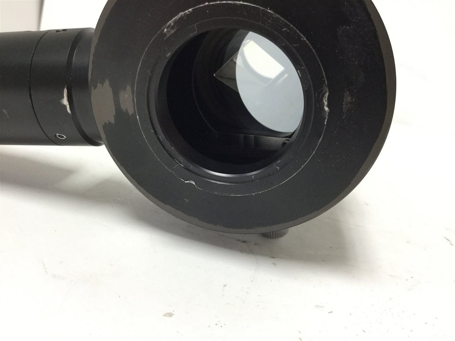 Used Olympus J73507 Scope Head, Lens, Camera Mount, Polarizing, Infinity F=180