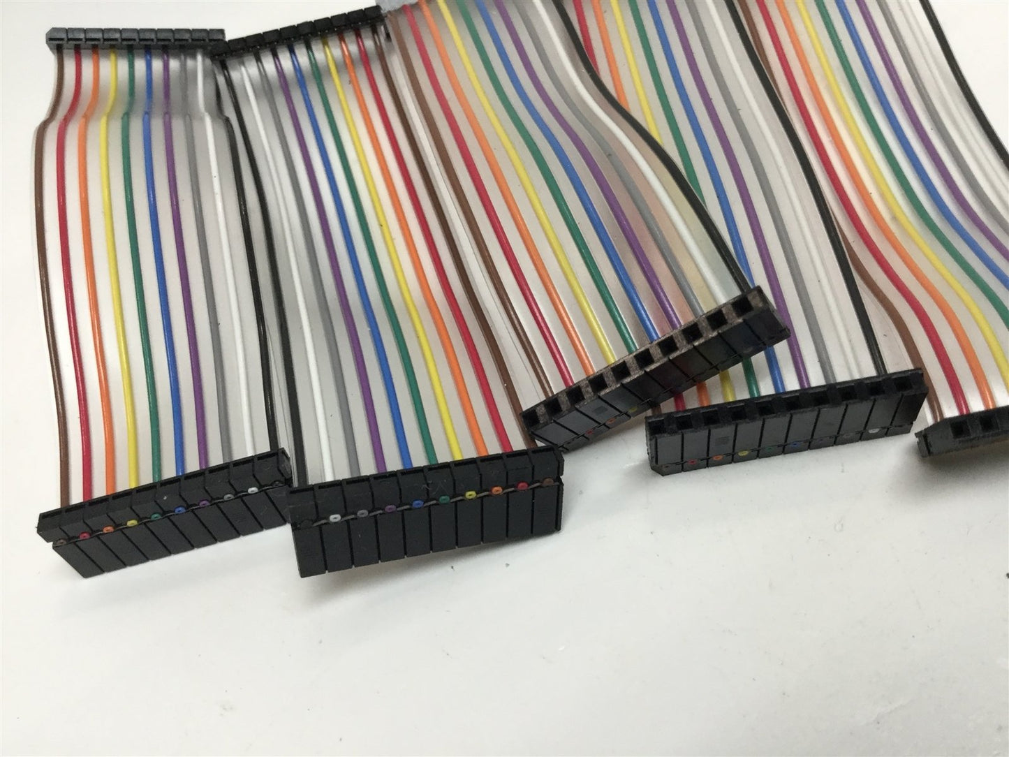 New – Open box Lot of 5 New Samtec IDSS-10-D-03.50 Slim Flat Ribbon IDC Cables 10-Pin, 3.5"L