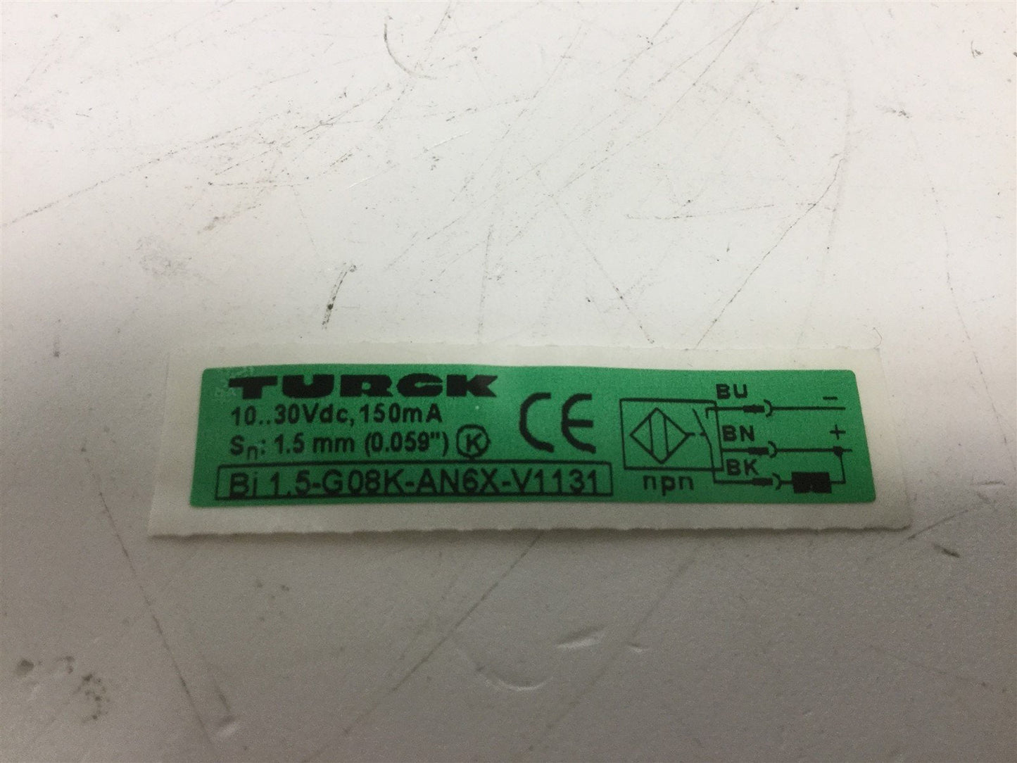 New TURCK Bi1.5-G08K-AN6X-V1331 Proximity Sensor Voltage 10-30VDC Current 150mA NPN