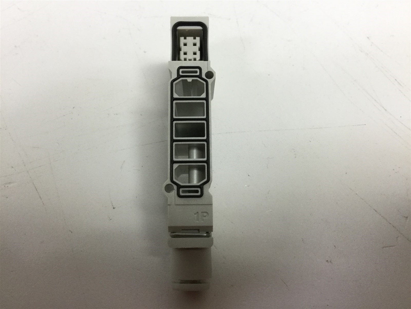 New Lot of 5 New SMC SY30M-38-1A-C6 Supply Spacer, Fittings: 6mm For SY3000 Manifold