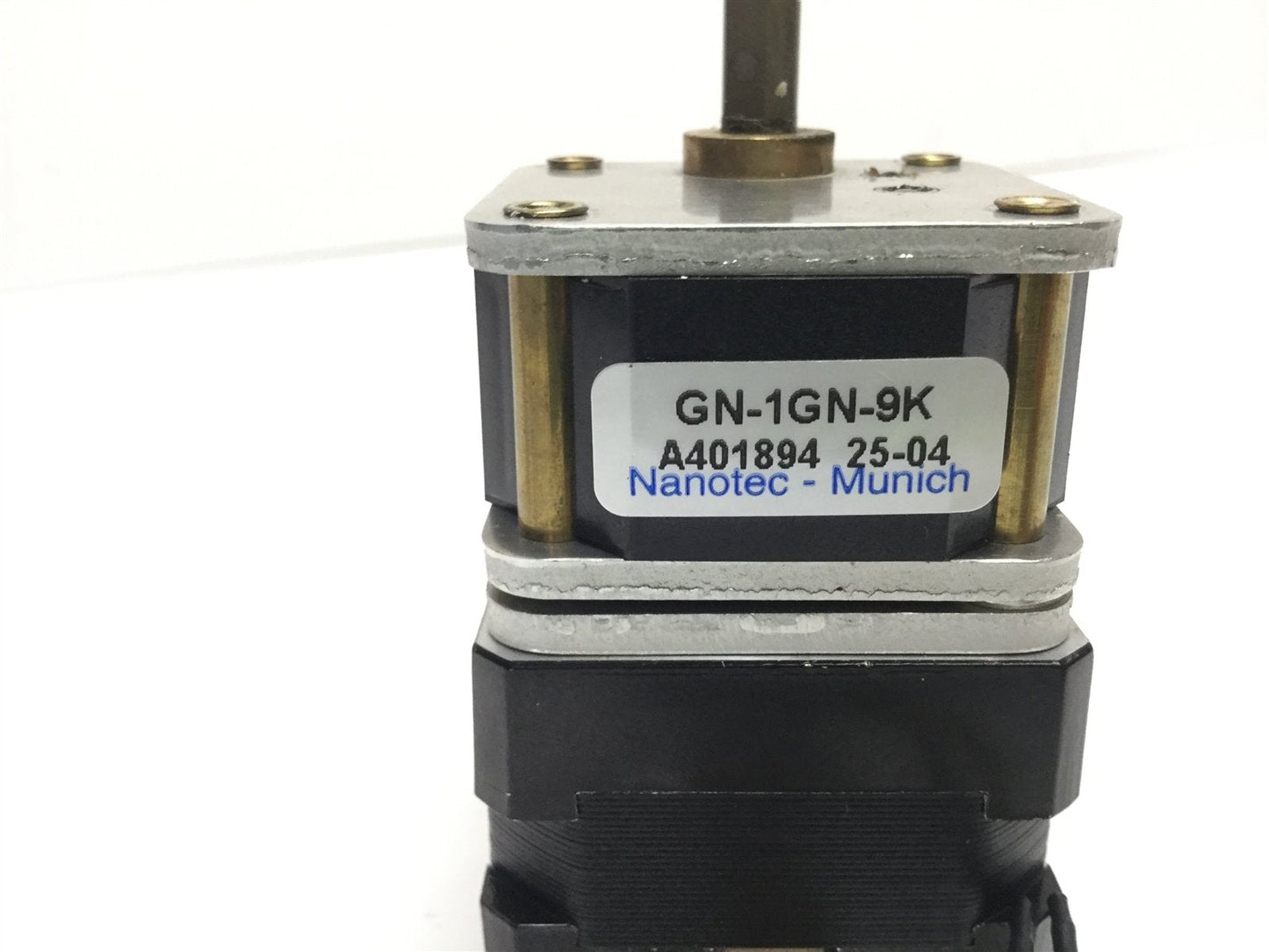 Used Nanotec-Munich ST4218S1006-GNA Stepping Motor 4.0V, 0.95A, 1.8 Deg w/Gearbox 9:1