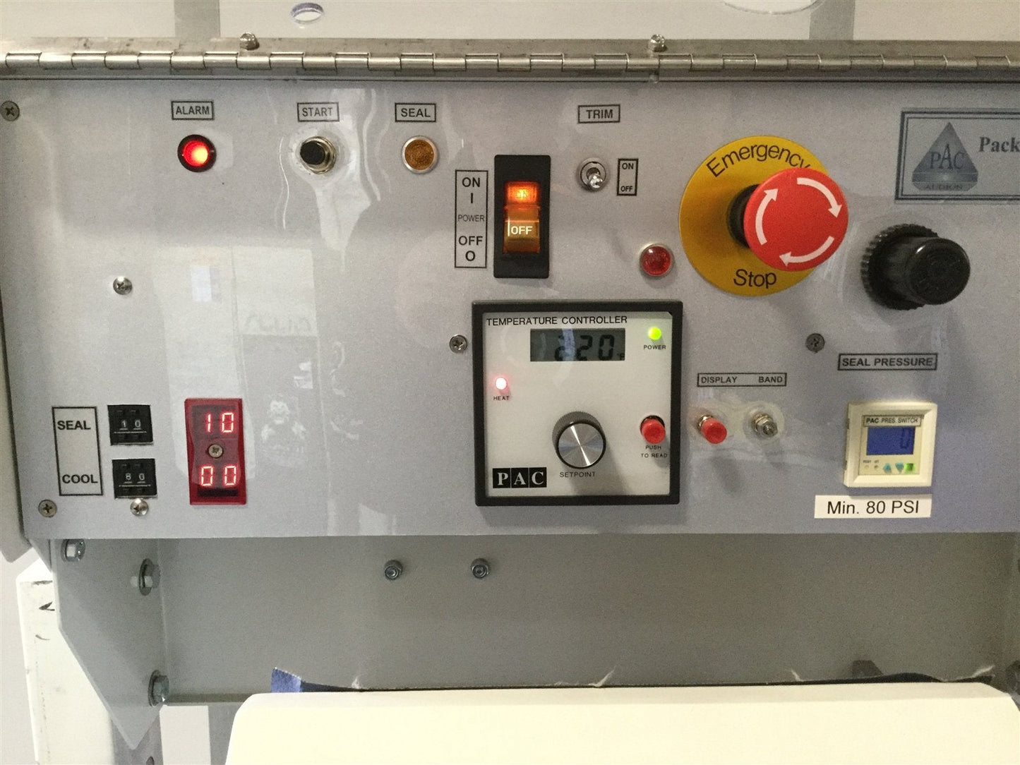 Used PAC GA18 Medpac Medical Validatable Impulse Pouch Sealer 18" 120V *See Details*1