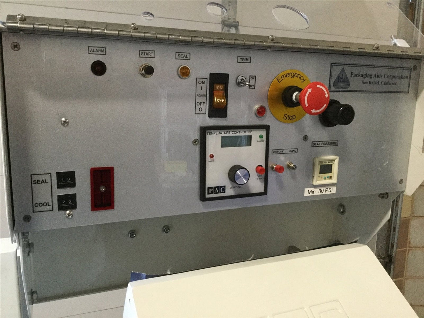 Used PAC GA18 Medpac Medical Validatable Impulse Pouch Sealer 18" 120V *See Details*1