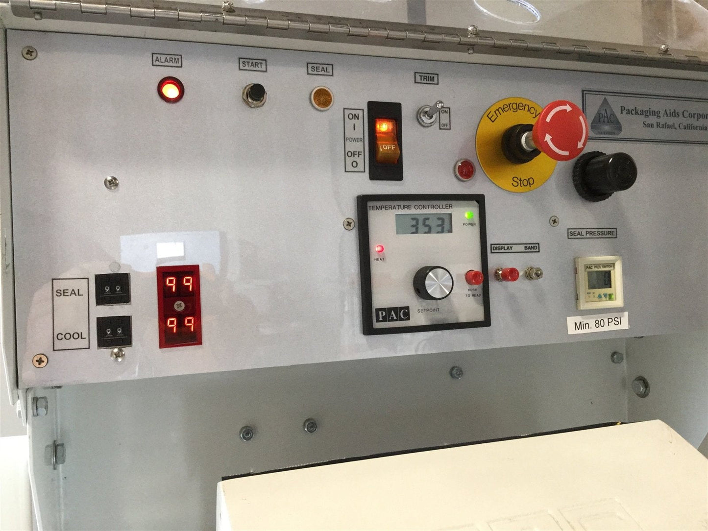 Used PAC GA18 Medpac Medical Validatable Impulse Pouch Sealer 18" 120V *See Details*4