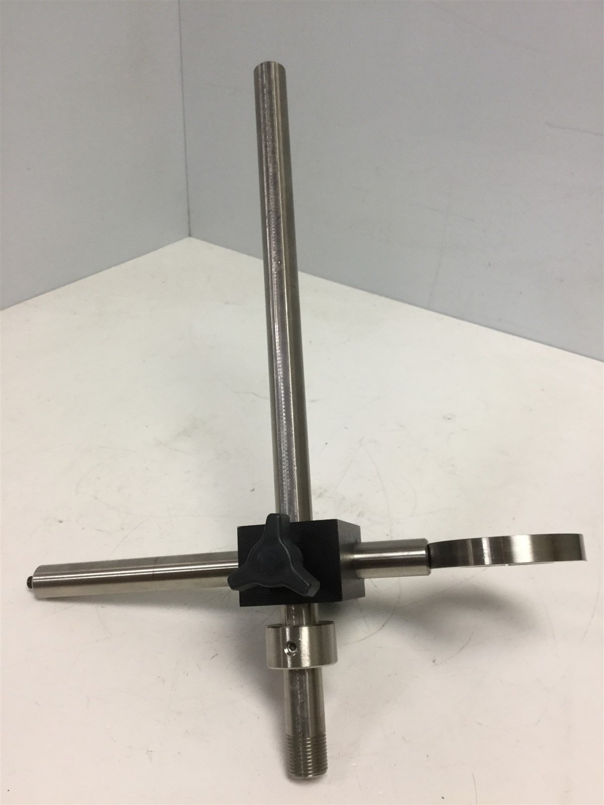 Used Edmund Scientific Instrument Rod, Ring Diameter: 1.8", Rod Diameter: 0.75"