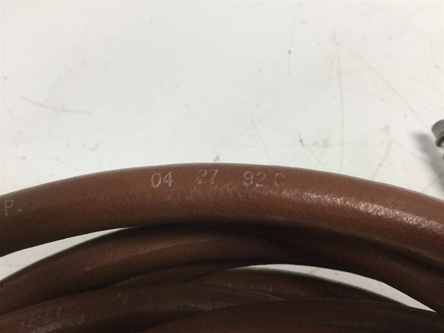 Used SpeedAir 042792C Pneumatic Hose 1/4" (6.4mm) 250psi W.P 16' W/ Quick Disconnect