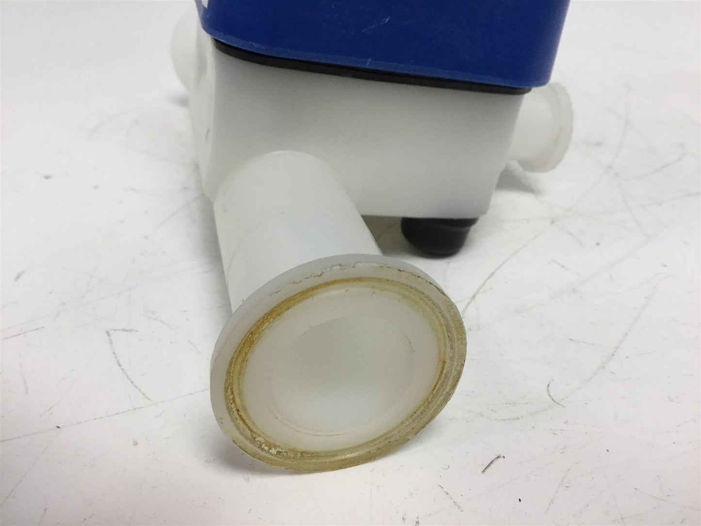 Used Blue Cole-Parmer TZD100-075 Tri-Clamp T-Diaphragm Valve Maxi Run-Mini Branch