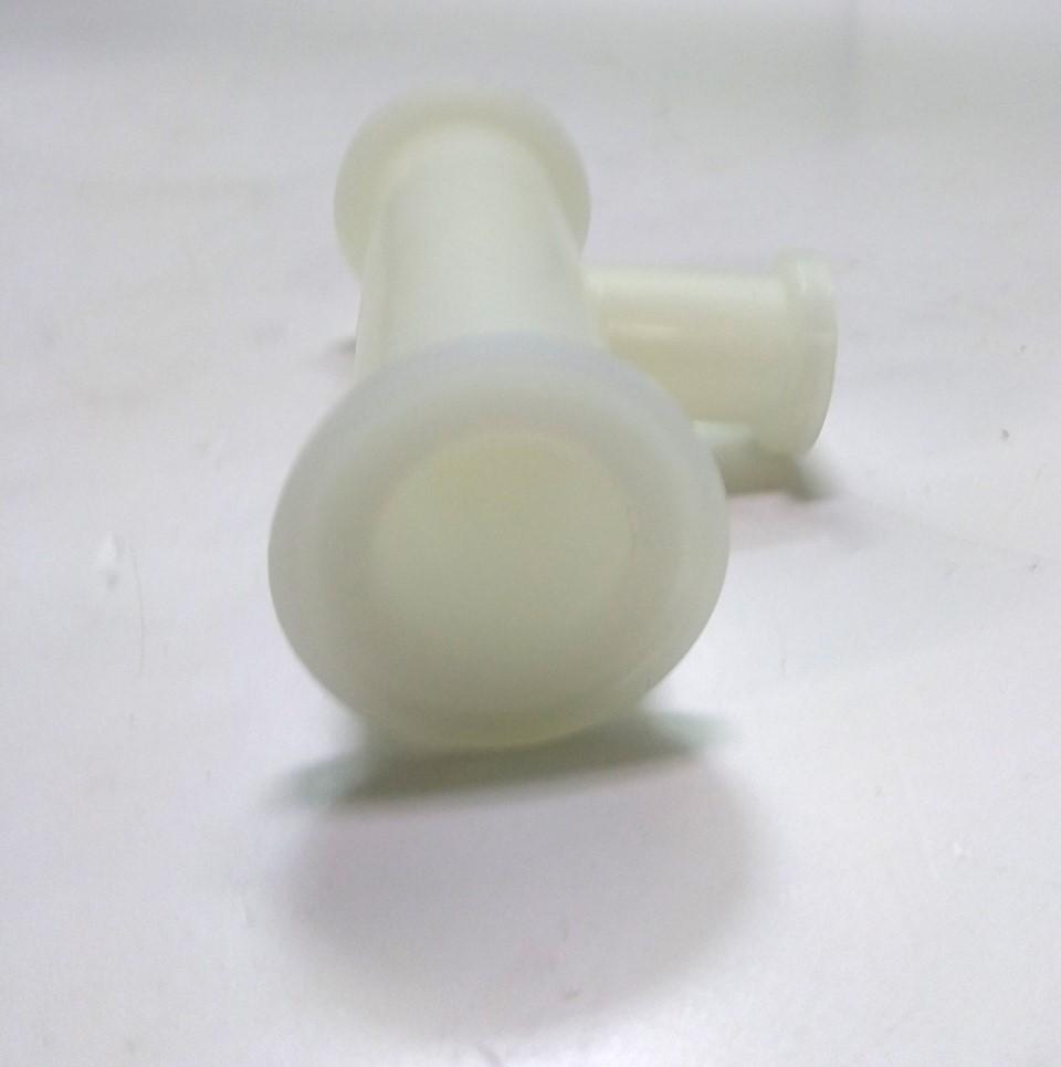 Used Tri-Clamp Tee Reducing, MAXI x MAXI x MINI, Sanitary, Polypropylene, 150psi