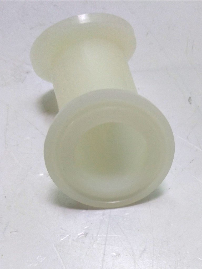 Used Saint-Gobain T45100 Tri-Clamp 45 Degree Sanitary Elbow, 1" MAXI, 2.5" Rad., Poly