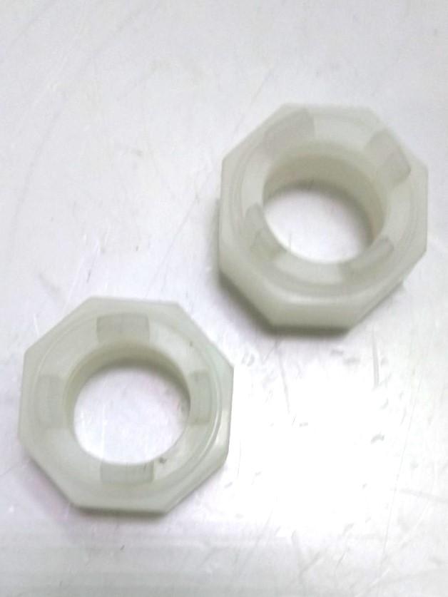 Used Lot of 2 Saint-Gobain CL100TU True Union Tri-Clamp, 1" MAXI to 1" MAXI, Kynar