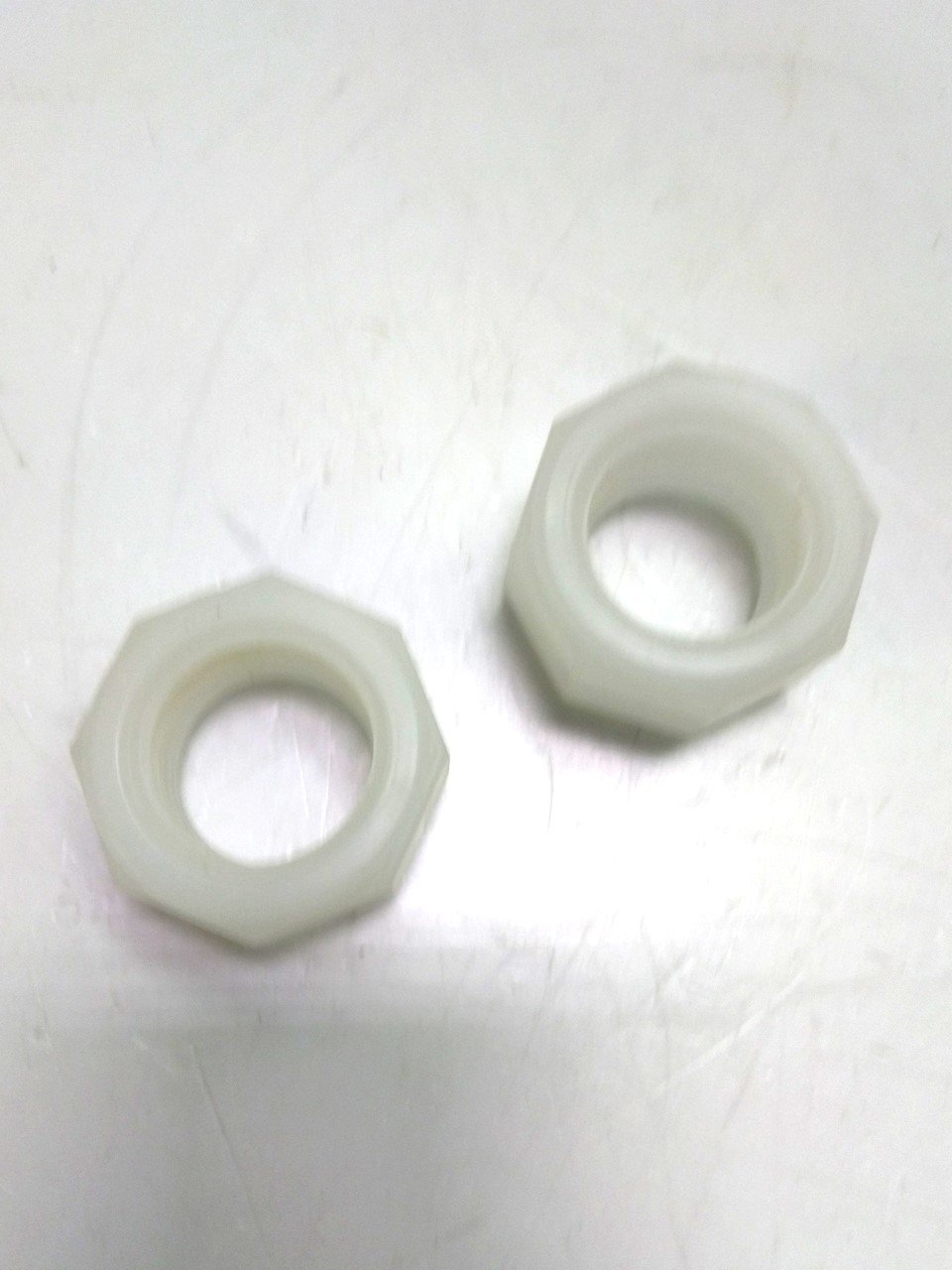 Used Lot of 2 Saint-Gobain CL100TU True Union Tri-Clamp, 1" MAXI to 1" MAXI, Kynar