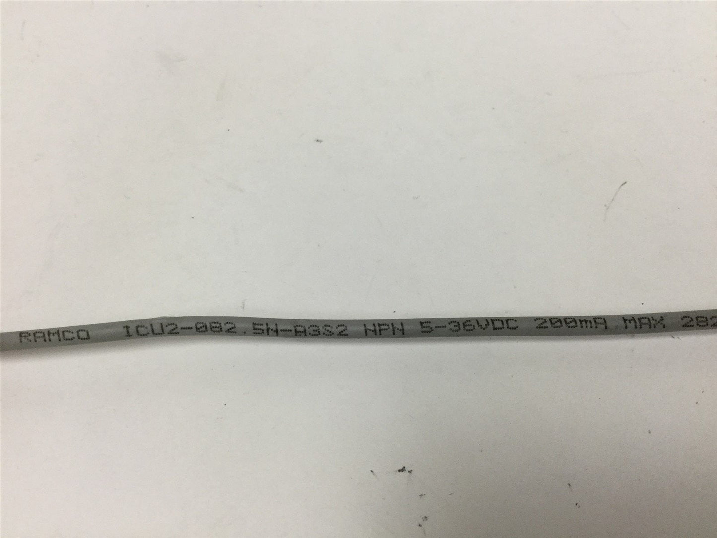 Used Lot of 2 Ramco ICU2-082.5N-A3S2 Inductive Proximity Sensors, Range: 2.5mm
