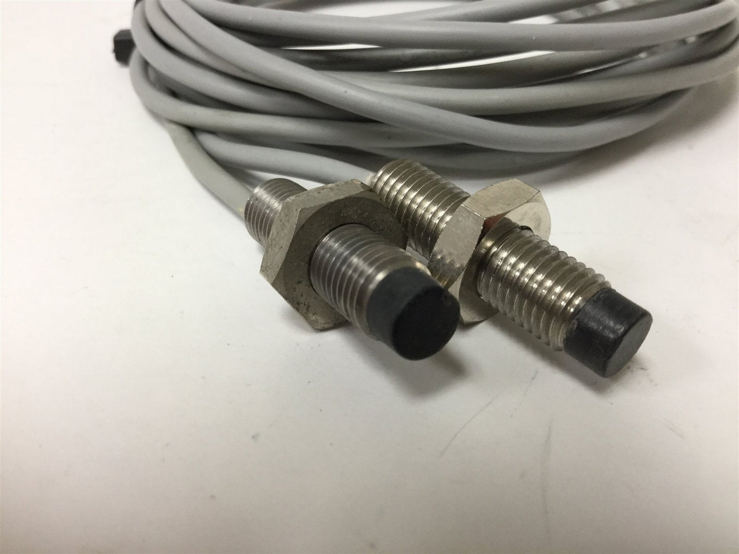 Used Lot of 2 Ramco ICU2-082.5N-A3S2 Inductive Proximity Sensors, Range: 2.5mm