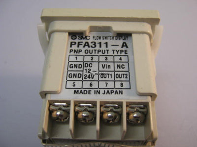 Used SMC Flow Switch Display PFA311-A