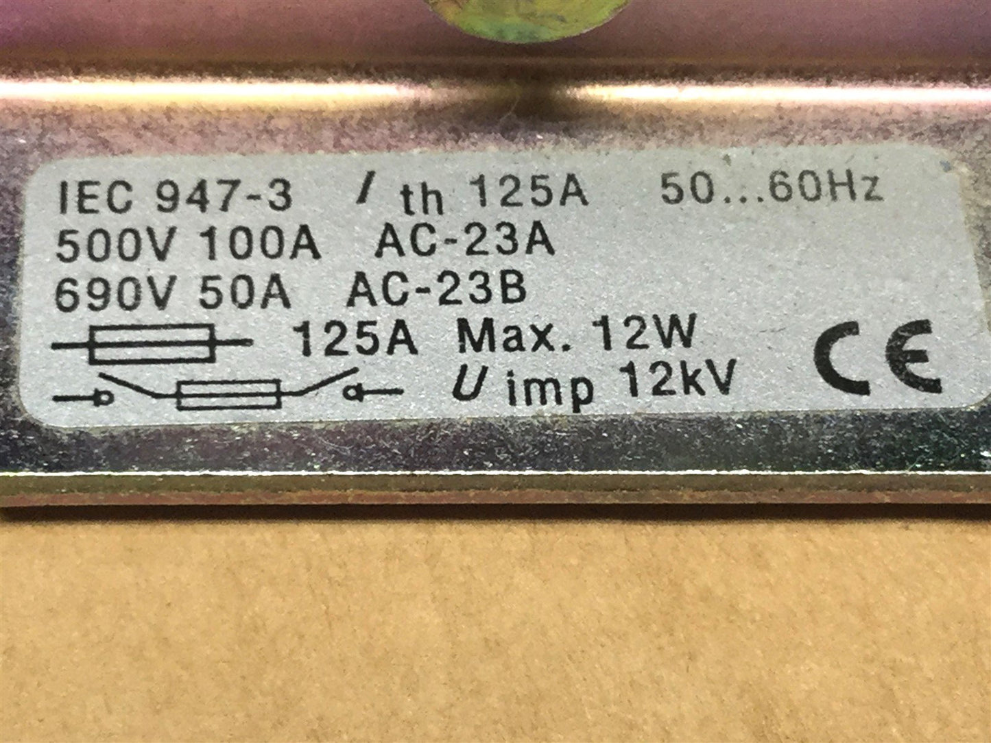 New ABB OESA-F100JT6-SA Fused Disconnect Switch, Class J, 100A 600V 3-Phase