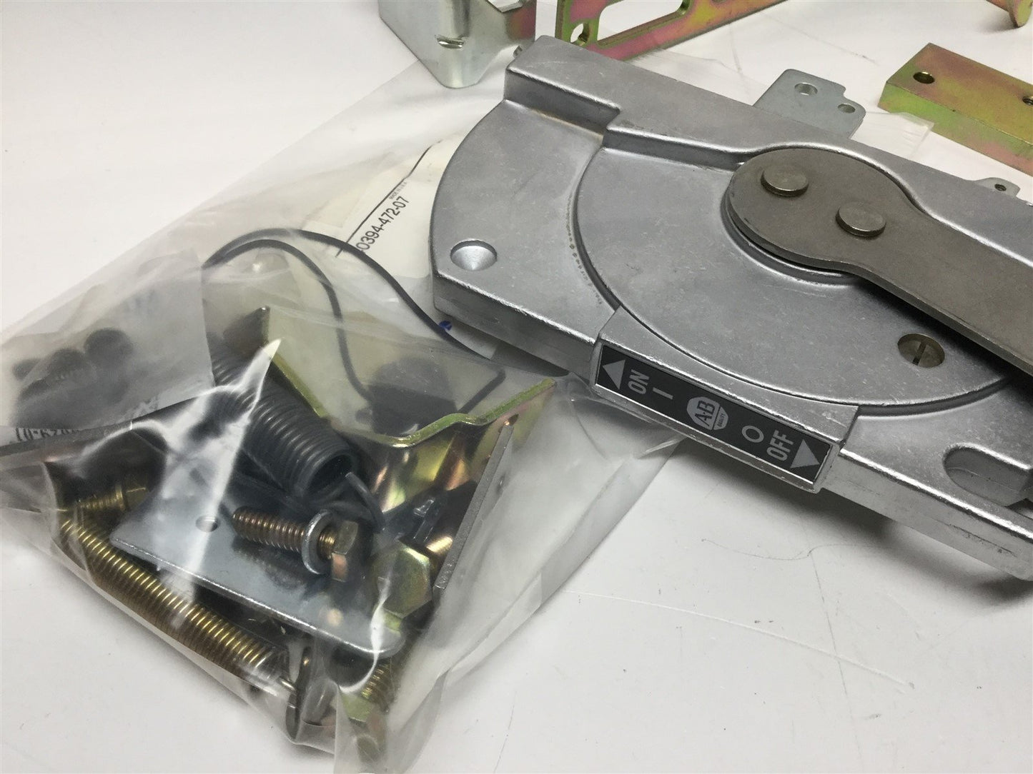 Used Allen Bradley 1494V-W2 Stainless Operating Handle, Disconnect Switch 200A & 400A