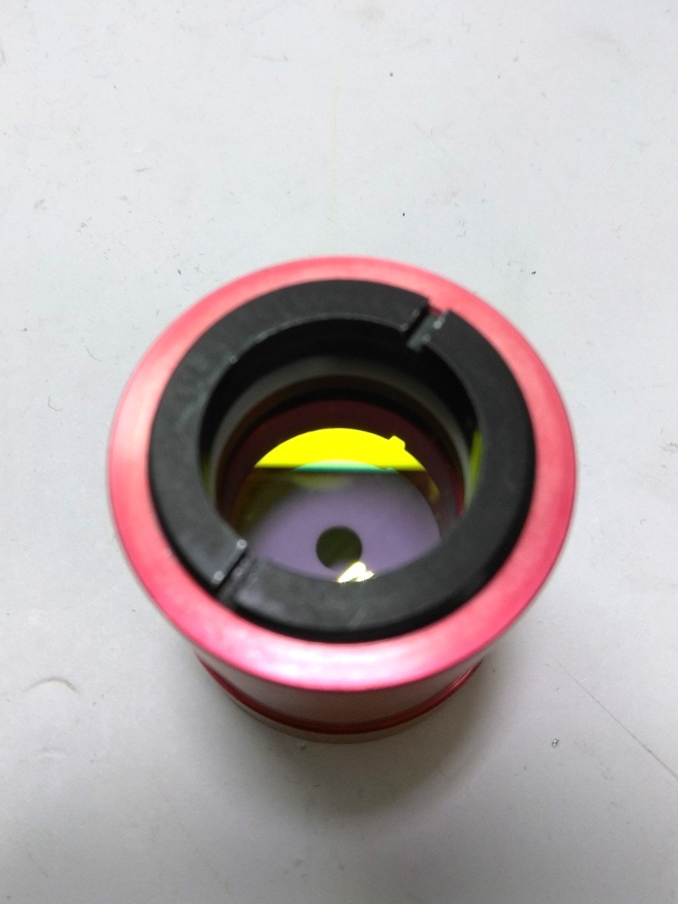 Used GSI Lumonics Laser Front Aperture, Red, 4.4mm Opening, JK 700, JK 702