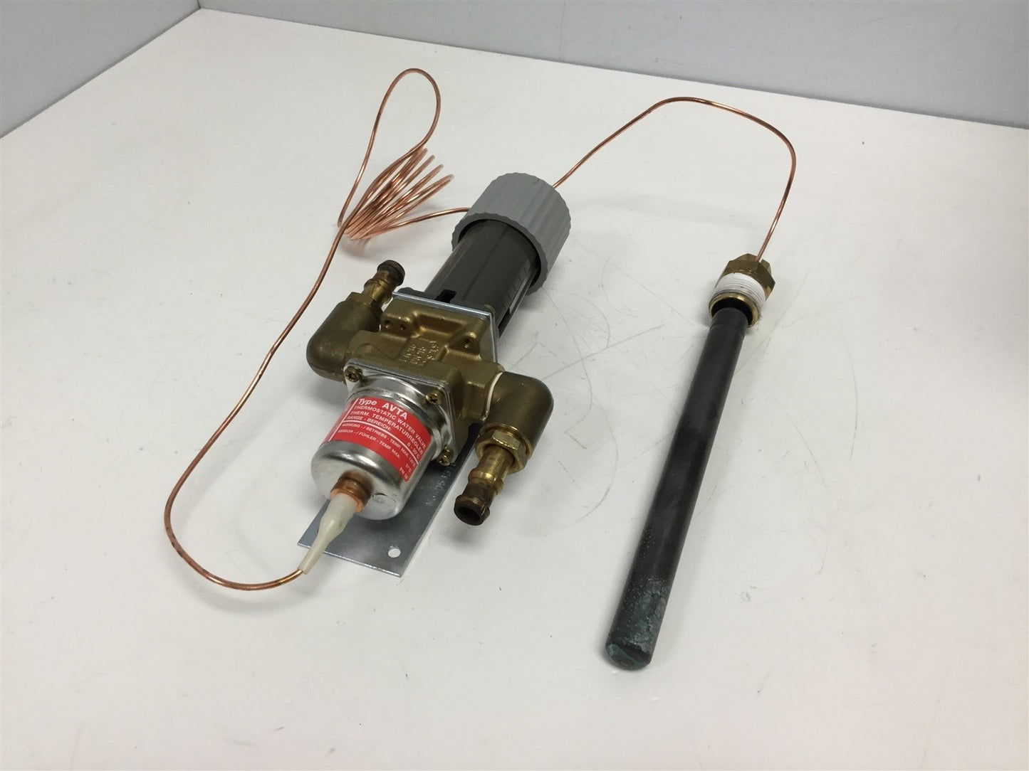 Used DanFoss AVTA Thermostatic Water Valve, Temp Range 0-30 C, Max Temp: 130 C