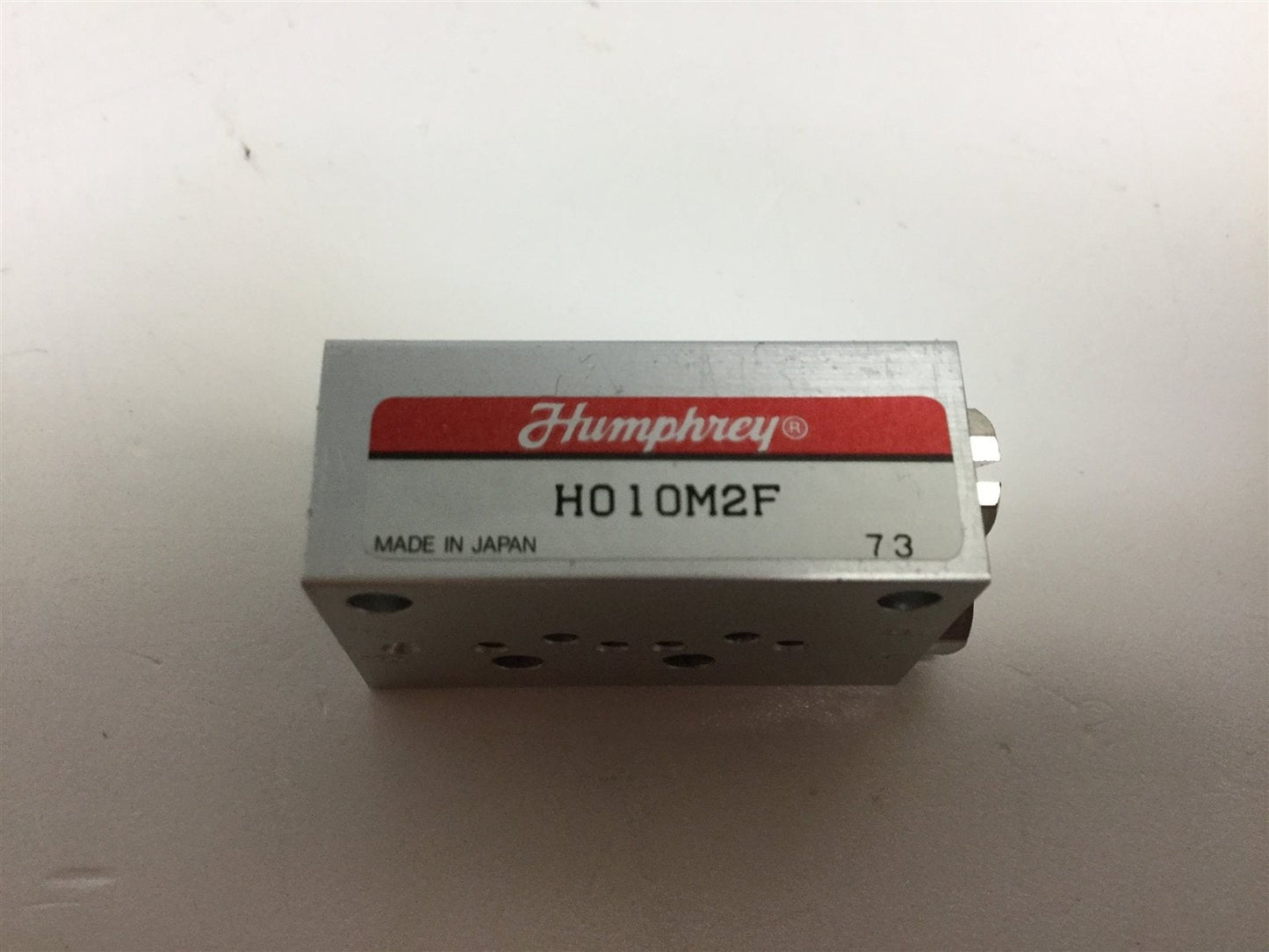 New Lot of 5 New Humphrey H010M2F Valve Manifolds, 2 x Valve Mounts Per Block
