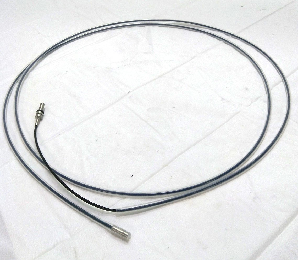 Used Banner PIE46THTMNL Fiber Optic Cable, 2m Long, 1mm Core, Opposed Mode, Dia 3/16"