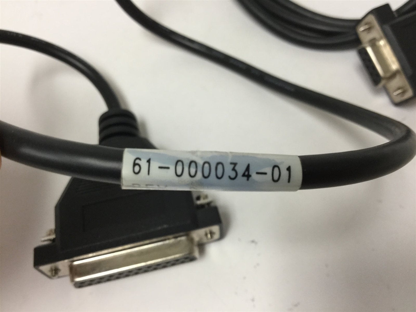 New Microscan 61-000034-01 Communications Cable, 25-Pin D-Sub to 9-Pin D-Sub