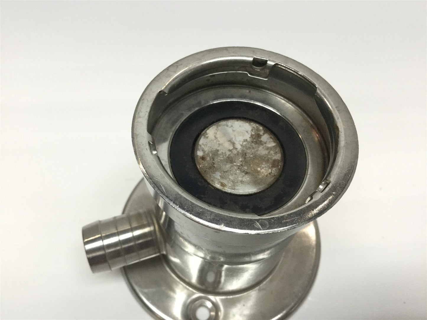 Used Micro Matic 2DV3-001 SS Drum Valve Rinse Socket 3-Pin EPDM Flush Spray Washout