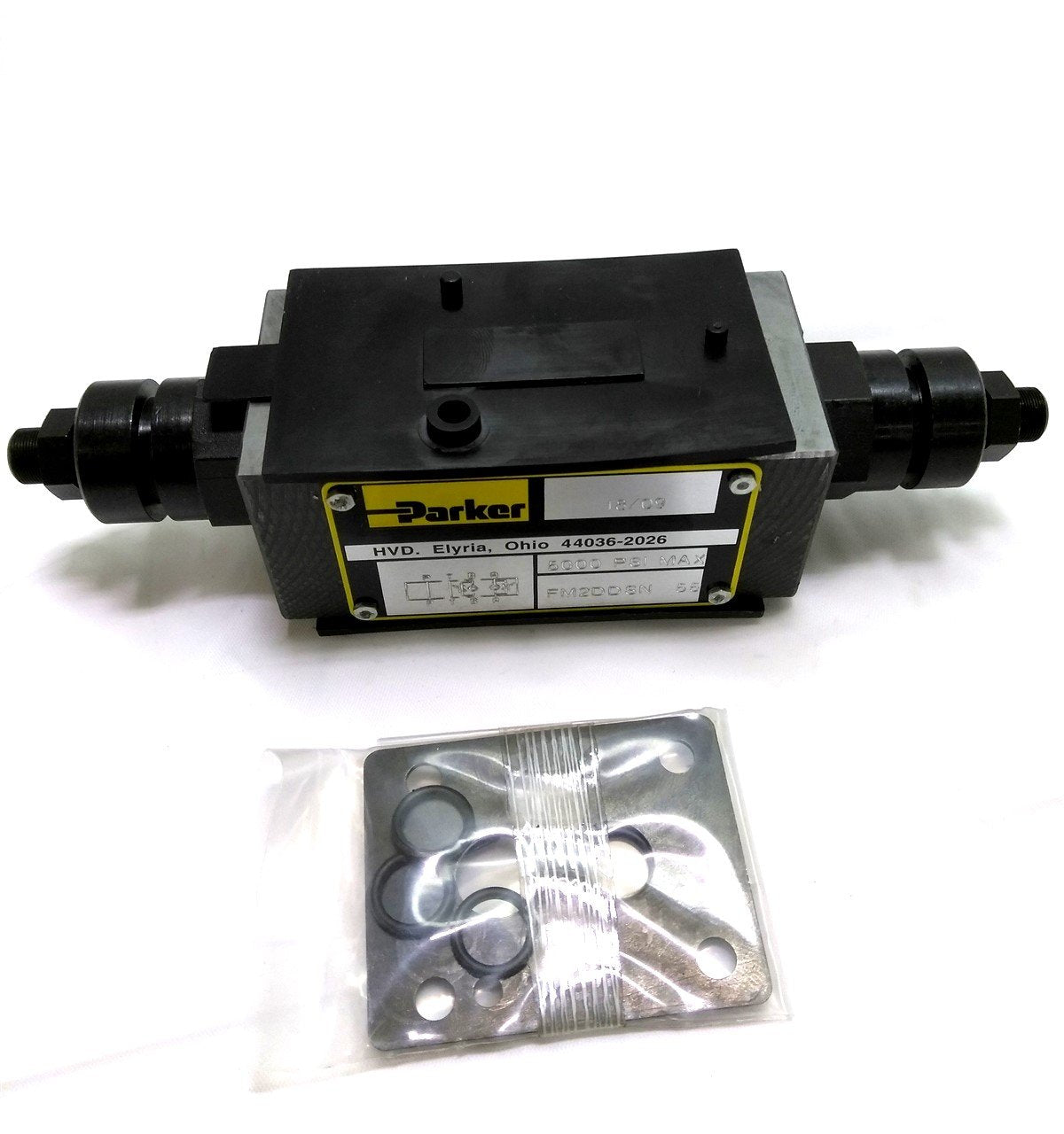 New New Parker FM2DDSN Manapak Hydraulic Flow Control Valve, 5000 PSI, CETOP 3, D03