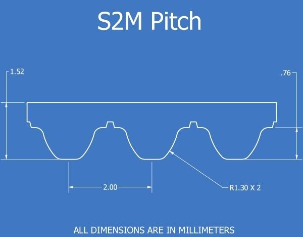 New Lot of 10 Chemi-Flex 180S2M-1570 Urethane Timing Belt 9mm W, 1570mm L, 785 Tooth