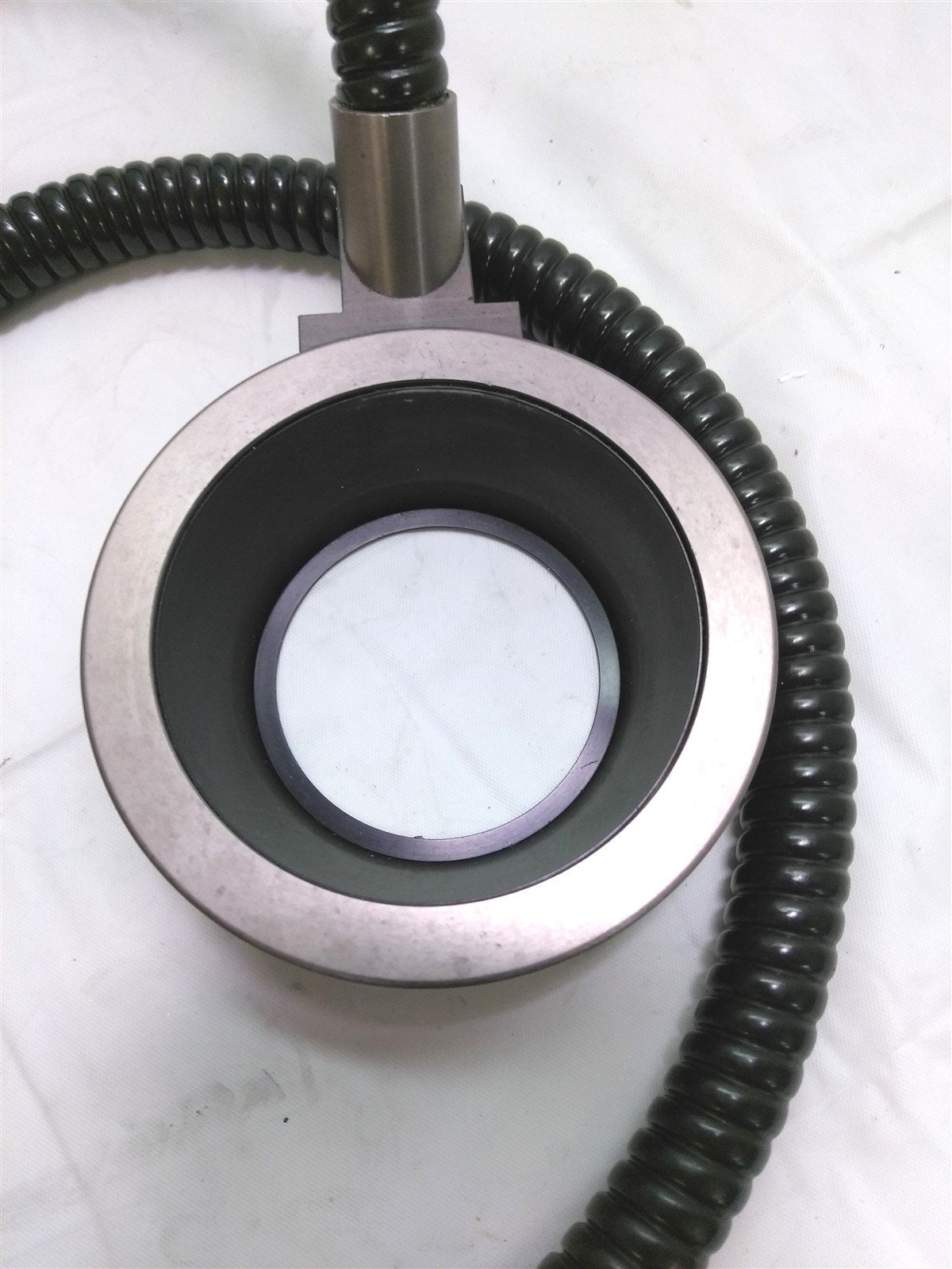 Used Leeds Fiber Optic Microscope Ring Light ID: 49mm, Length: 38", Bundle: 9mm