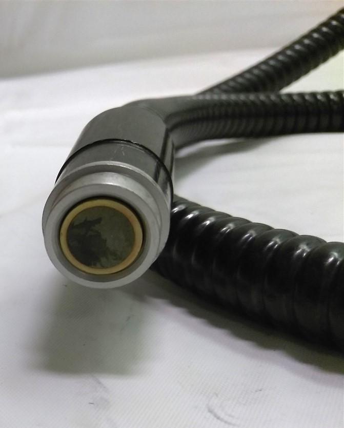 Used Leeds Fiber Optic Microscope Ring Light ID: 49mm, Length: 38", Bundle: 9mm