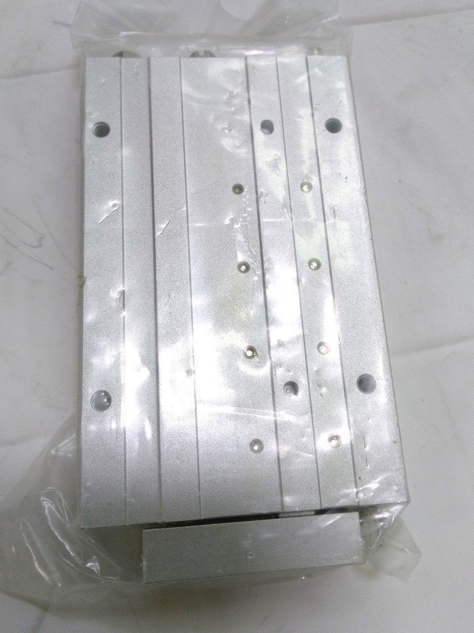 New SMC MXF12-50 Low Profile Slide Table, 50mm Stroke, 12mm Bore, 22 - 102 PSI
