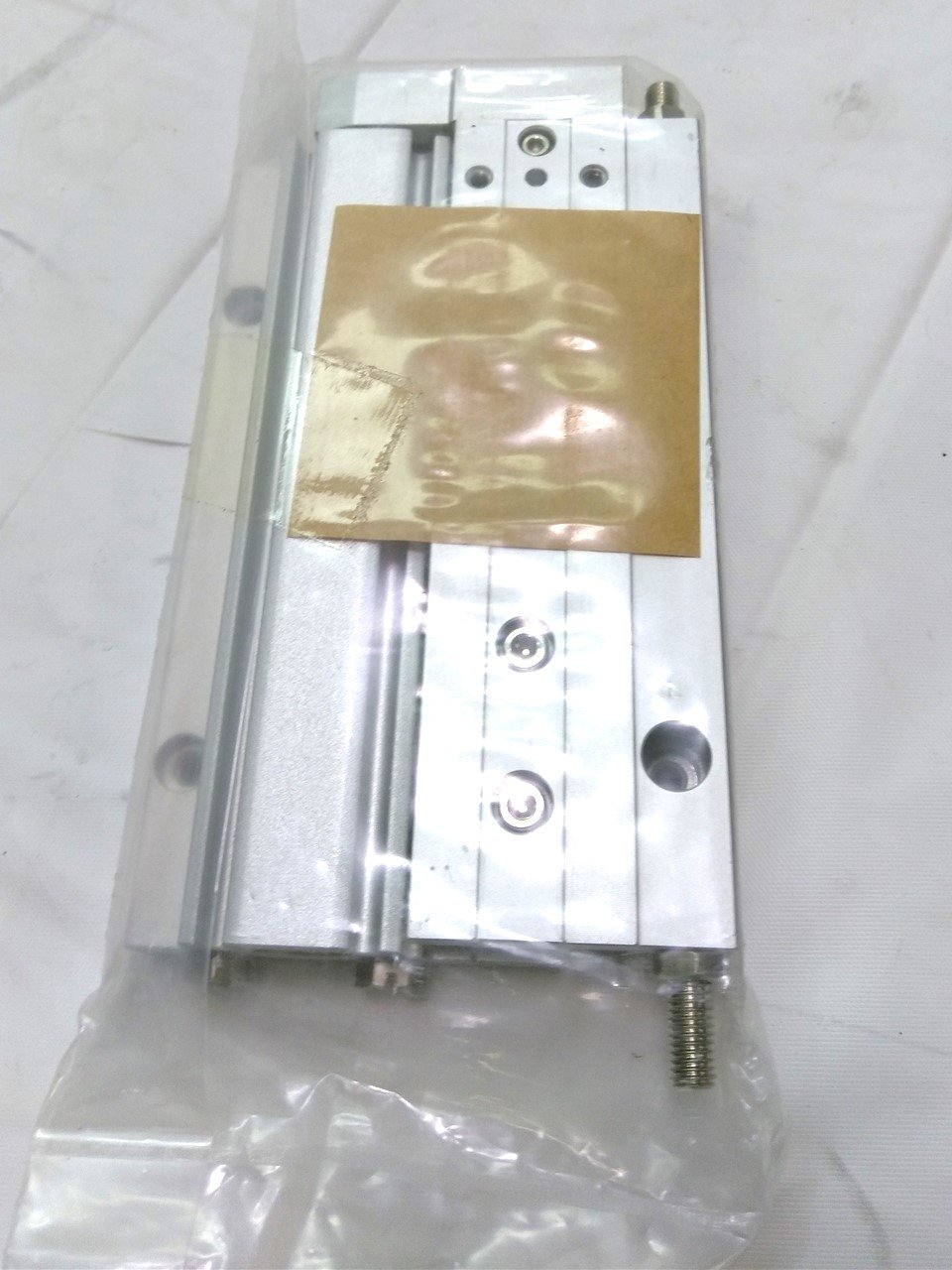 New SMC MXF12-50 Low Profile Slide Table, 50mm Stroke, 12mm Bore, 22 - 102 PSI