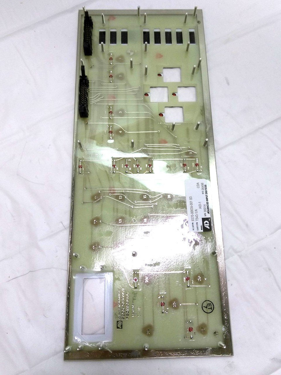 New Advanced Input Devices 9200-04274/A Control Panel Num Pad L14 5/8" x H5 5/8"