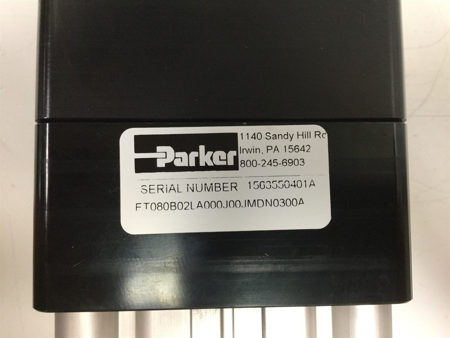New Parker ET080B02 Mechanical Linear Actuator, Stroke: 300mm, Max: 0.6794 N-m
