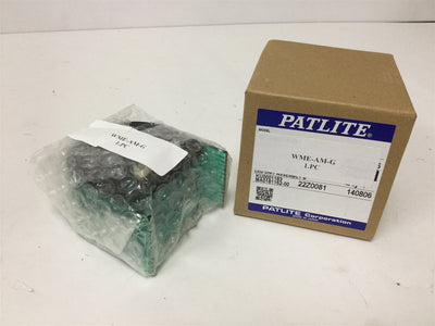 New New Patlite WME-AM-G LED Light Module, Color: Green, For WME-A and WME-AFB