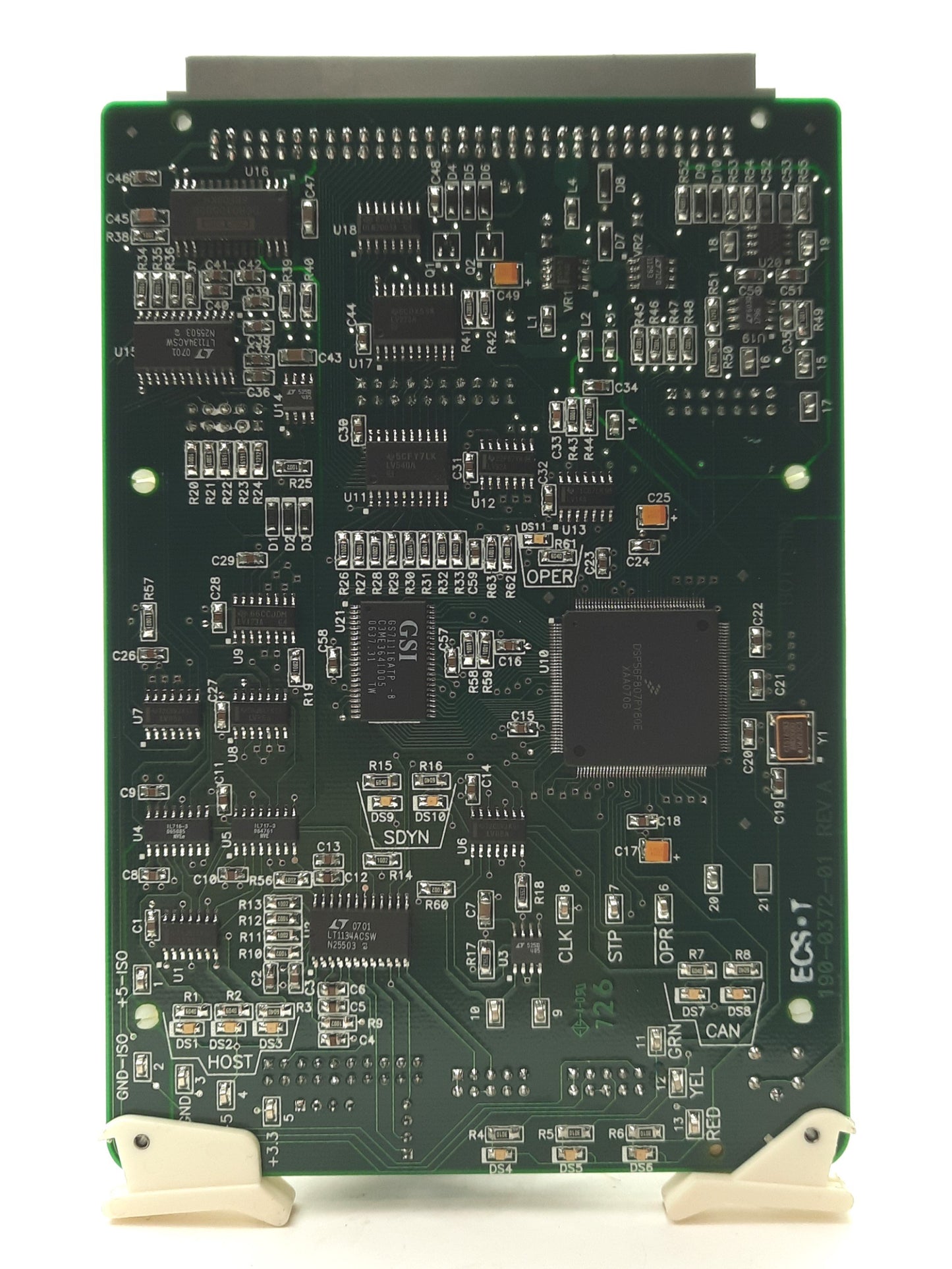 Used Dynatronix 138-0372-02 Rev. C ARM Processor Card, RJ45, For Dynatronix PSU